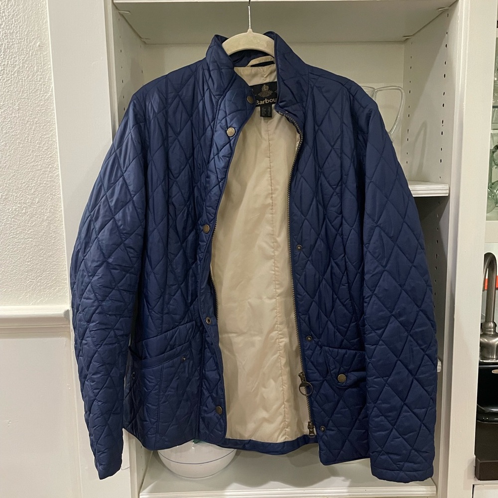 Quilted Barbour jacket